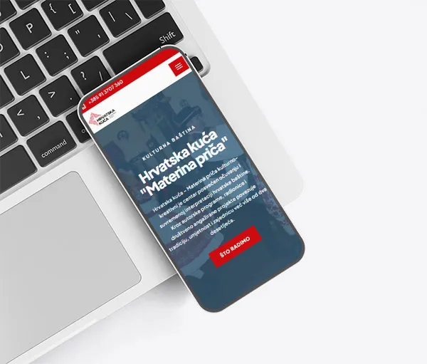 Specijalizirano rješenje za web stranice udruga