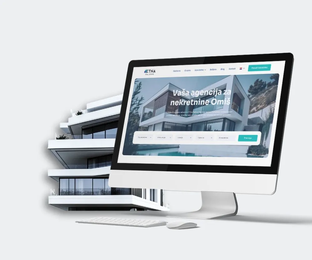 Izrada web stranice za agencije za nekretnine