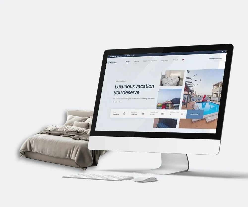 Izrada web stranice za apartmane